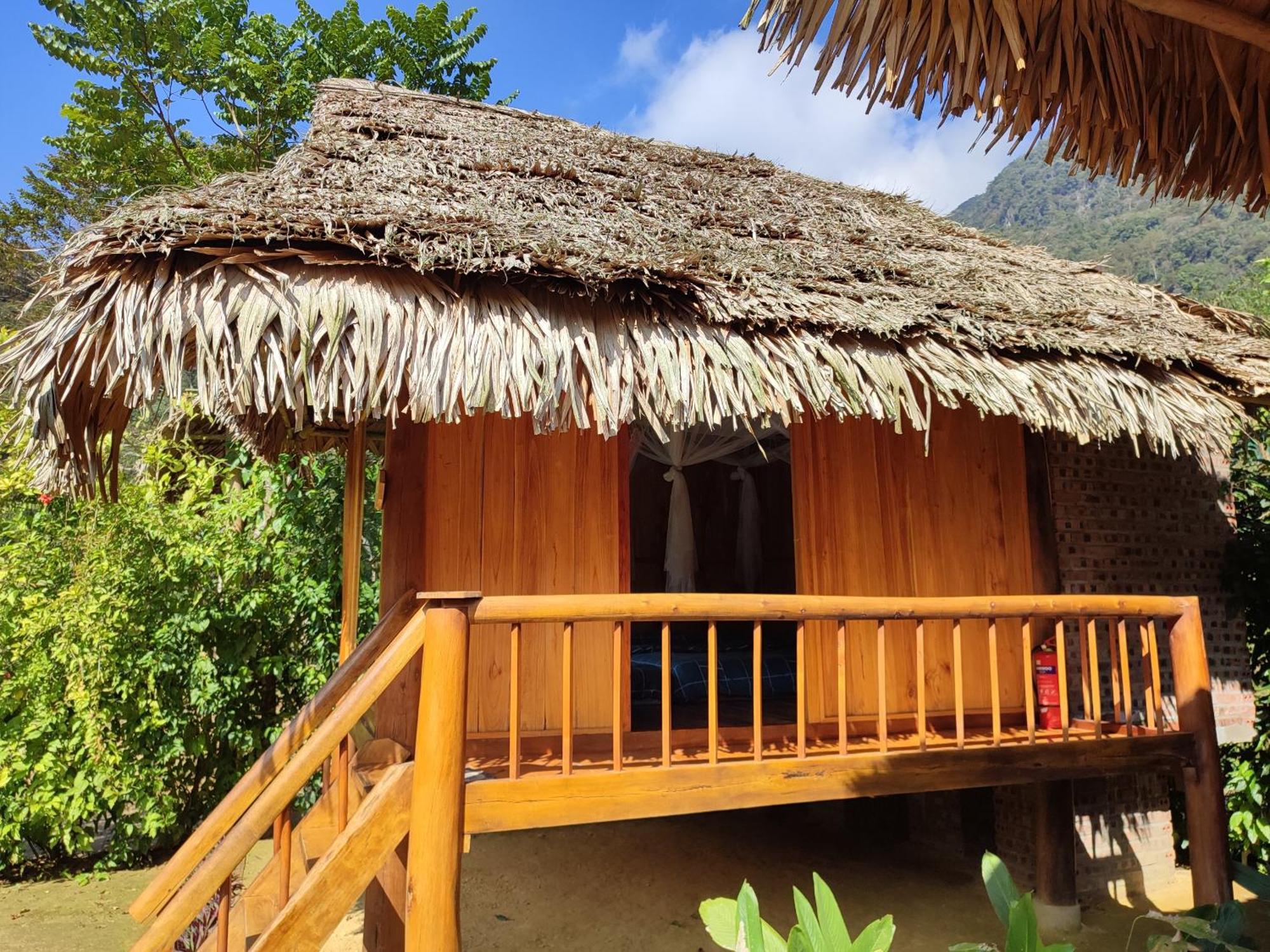 Pu Luong Homestay & Tours Huong Ba Thuoc Eksteriør billede